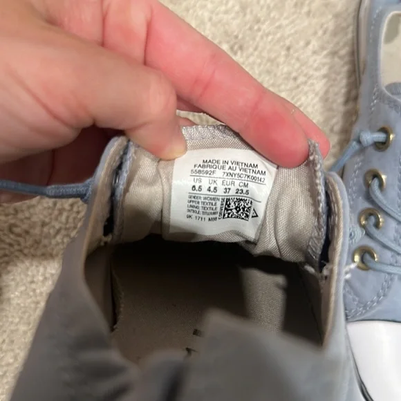 Blue converse - Picture 5 of 5